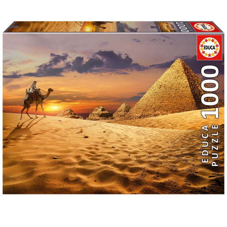 Educa Camel In The Desert 1000pc Puzzle - Hobbytech Toys