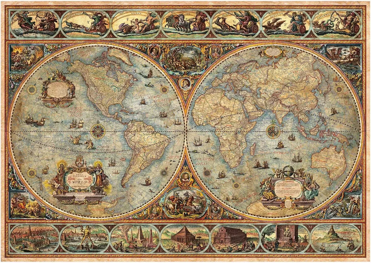 Educa Orbis Terrarum 1000pc Puzzle