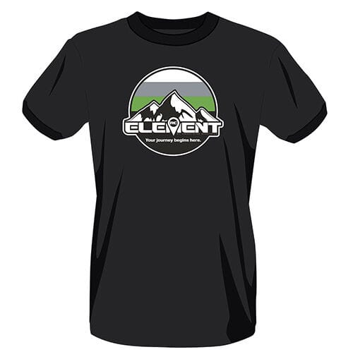 Element RC Circle Mountains T-Shirt Black 4XL 97068