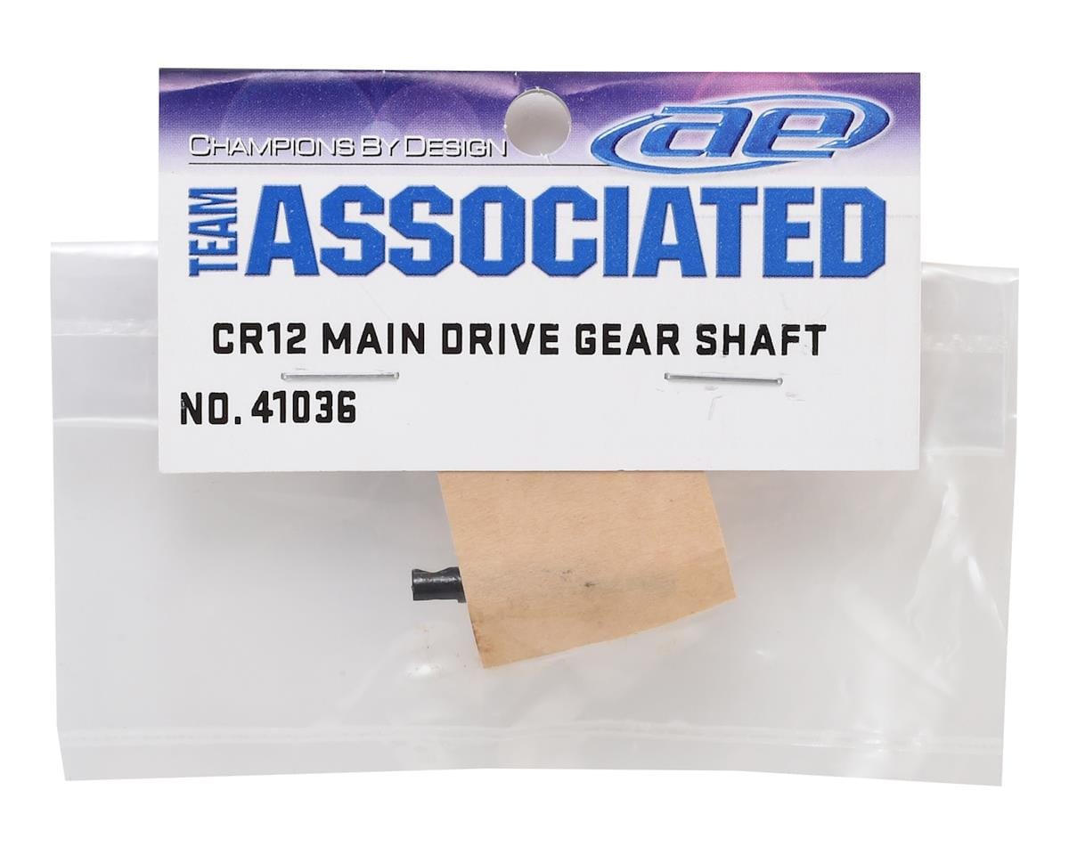 Element RC CR12 Main Drive Gear Shaft 41036