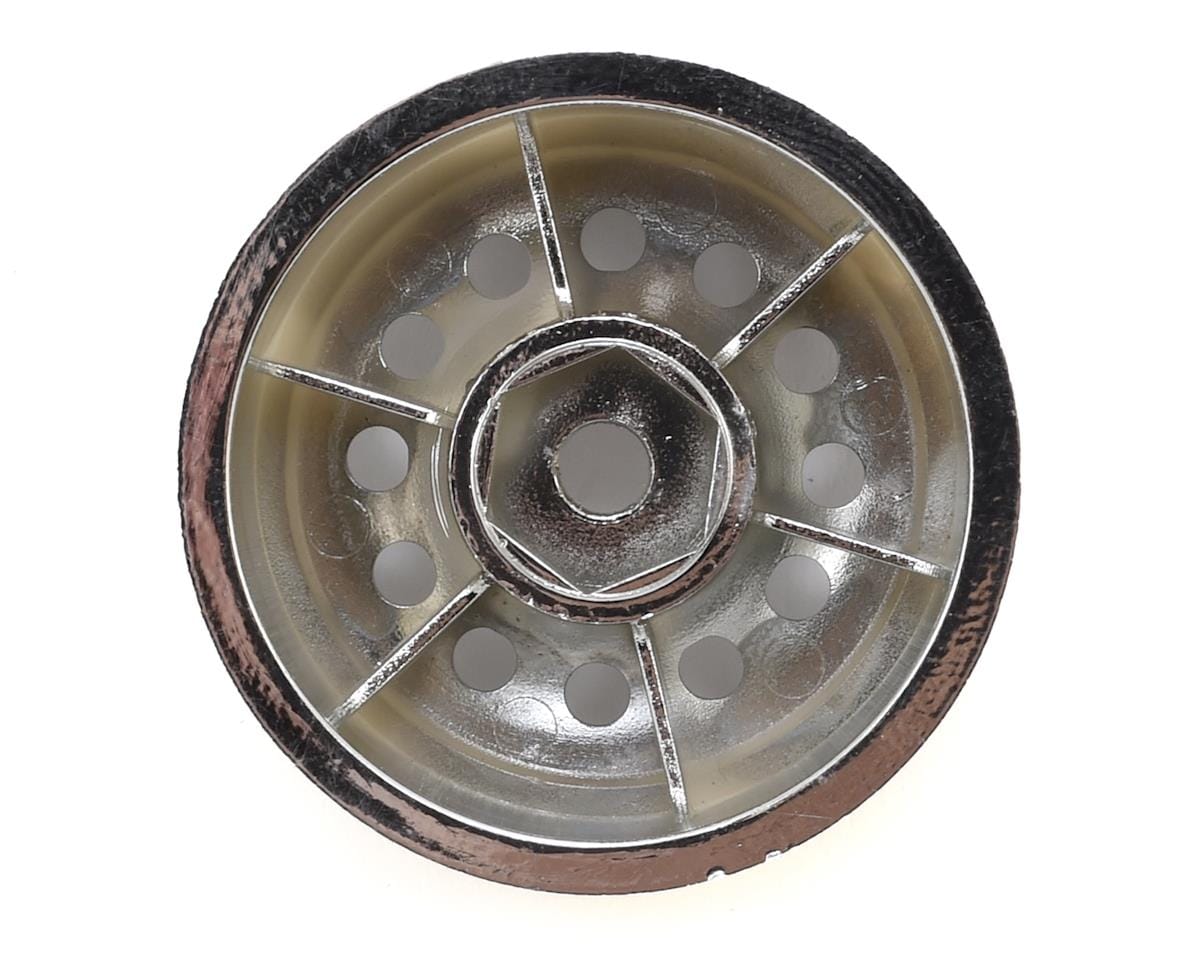 Element RC CR12 Wheel Set Chrome 41051