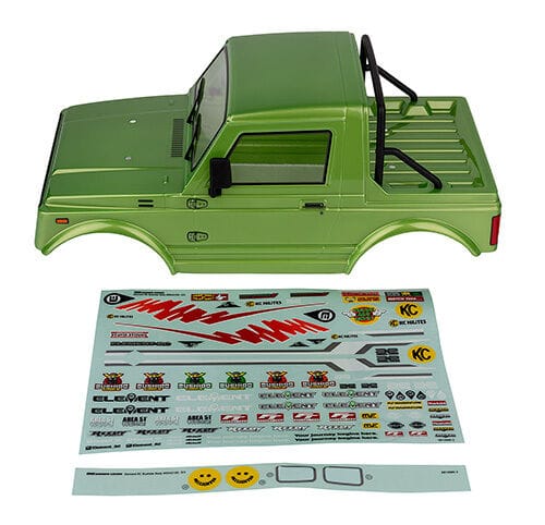 Element RC ENDURO Bushido Body Set, green, painted [42195]