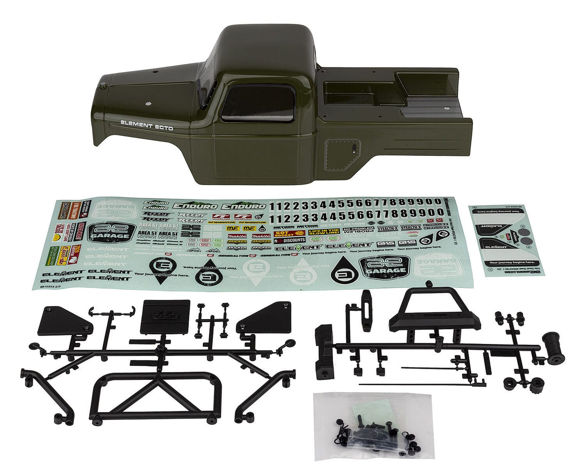 Element RC ENDURO Ecto Body Set, green [42164]