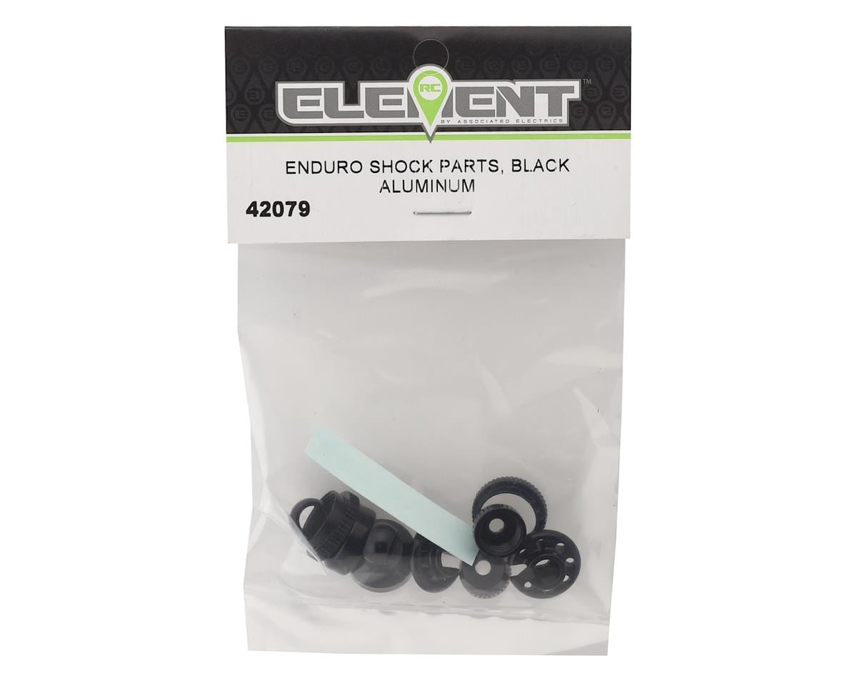 Element RC Enduro Shock Parts Black Aluminum 42079