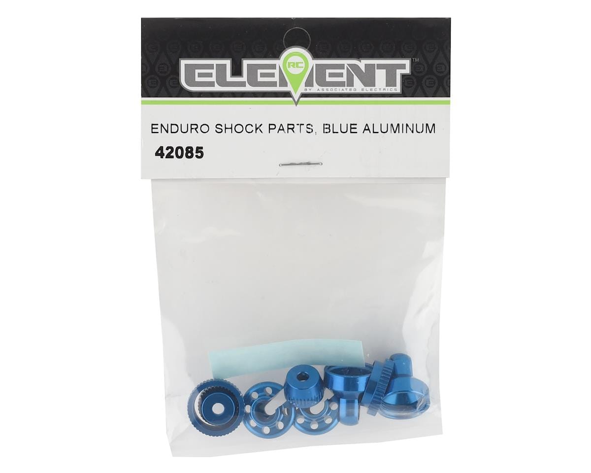 Element RC Enduro Shock Parts Blue Aluminum 42085