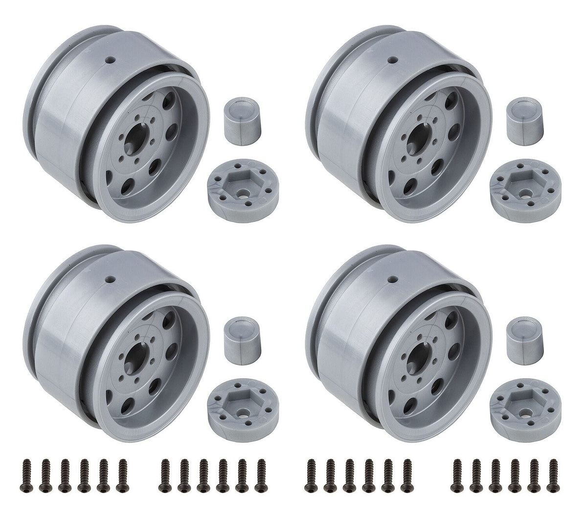 Element RC ENDURO The Ocho Wheels, 1.90in, silver [42108]