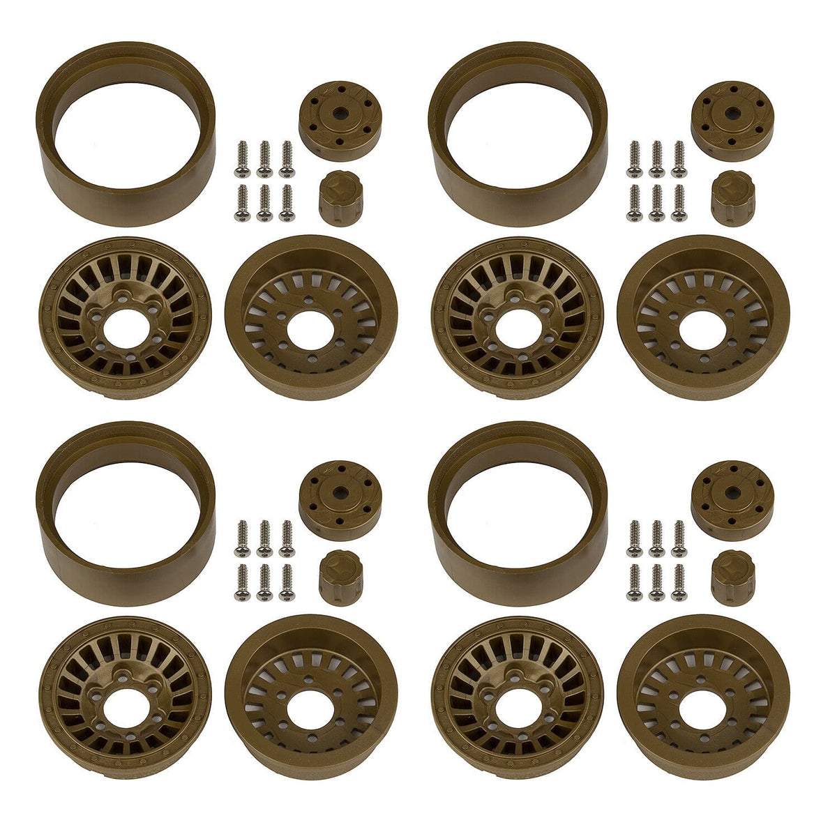 Element RC ENDURO Urbine Wheels, 1.55", bronze color [42113]