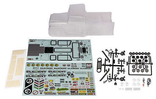 Element RC ENDURO Zuul Body Set, clear [42355]