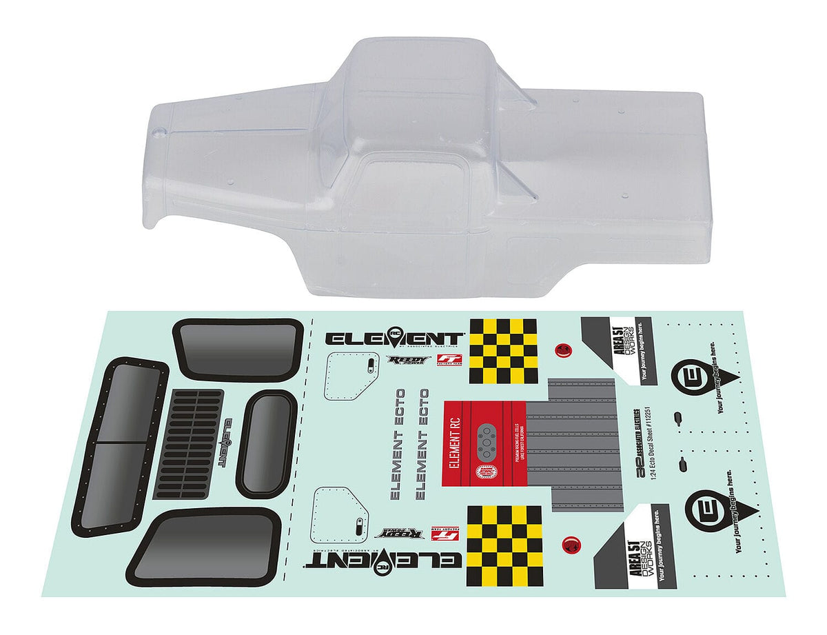 Element RC ENDURO24 Ecto Body, clear [21721]