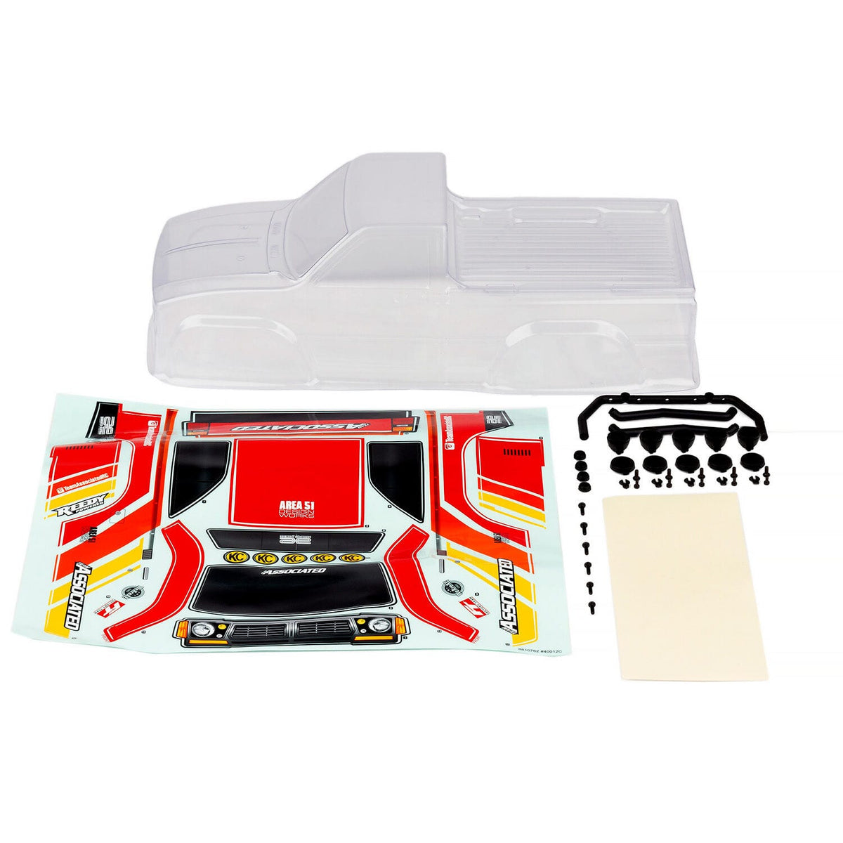 Element RC MT12+ Lux Body Set, clear [41151]