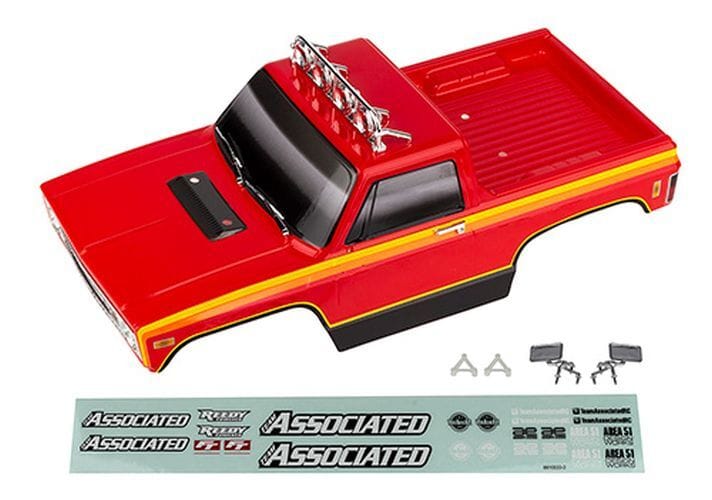 Element RC MT12 Red RTR Body Set, painted [41100]