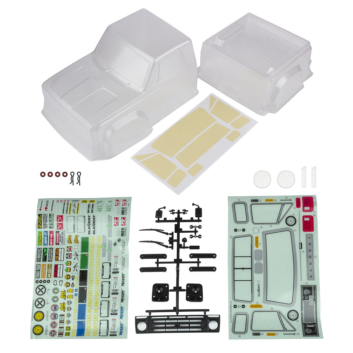 Element RC Sendero Body Set, clear [42120]