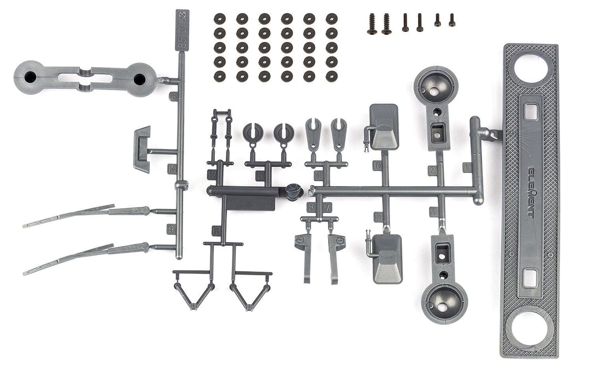 Element RC Trailwalker Body Accessories, silver [42144]