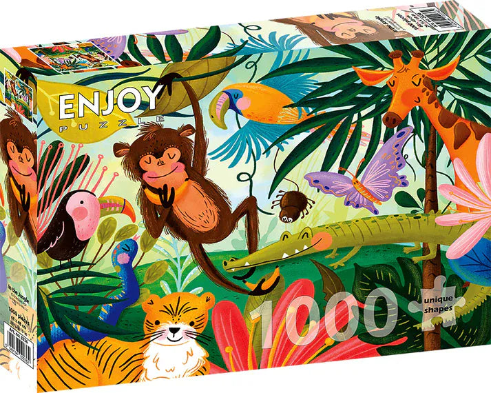 Enjoy 2036 In the Jungle 1000pc Jigsaw Puzzle