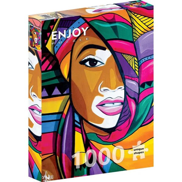 Enjoy African Beauty 1000pc Jigsaw Puzzle - Hobbytech Toys