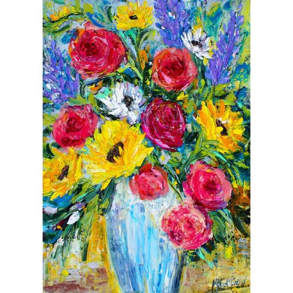 Enjoy Forever Blooms 1000pc Jigsaw Puzzle - Hobbytech Toys