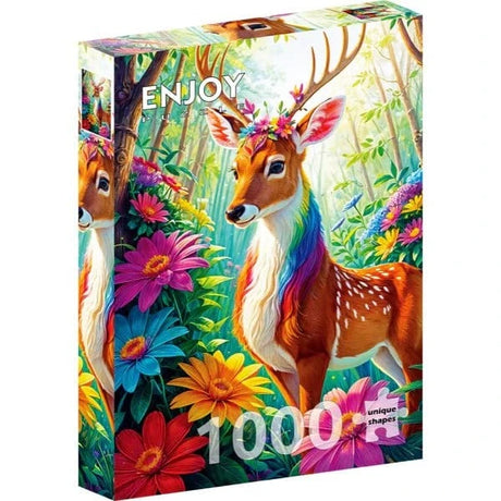 Enjoy Magical Deer 1000pc Jigsaw Puzzle - Hobbytech Toys