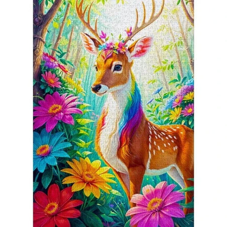 Enjoy Magical Deer 1000pc Jigsaw Puzzle - Hobbytech Toys