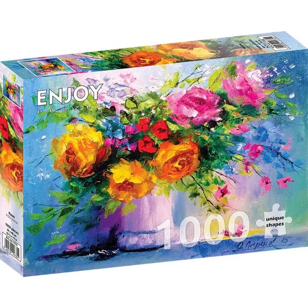 Enjoy Roses 1000pc Jigsaw Puzzle - Hobbytech Toys