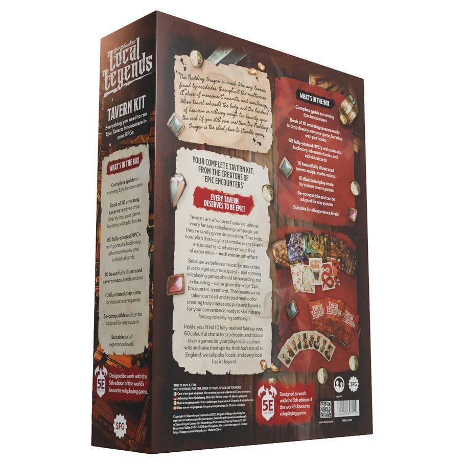 Epic Encounters - Local Legends Tavern Kit - Hobbytech Toys