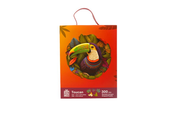 Escape Welt Toucan 300pc Wooden Jigsaw Puzzle - Hobbytech Toys