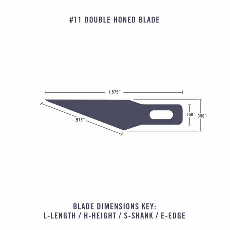 Excel 22611 NO. 11 Blades Bulk Pack (100pcs) Excel TOOLS