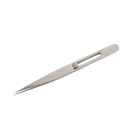 Excel 30411 Stainless Steel Slide Lock Tweezers 4.75 Inch Excel TOOLS