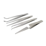 Excel 30416 6 Inch Tweezer Set (4pcs) Excel TOOLS