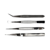 Excel 30416 6 Inch Tweezer Set (4pcs) Excel TOOLS