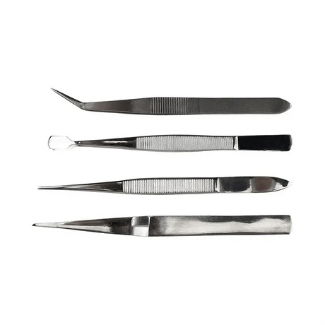 Excel 30416 6 Inch Tweezer Set (4pcs) Excel TOOLS