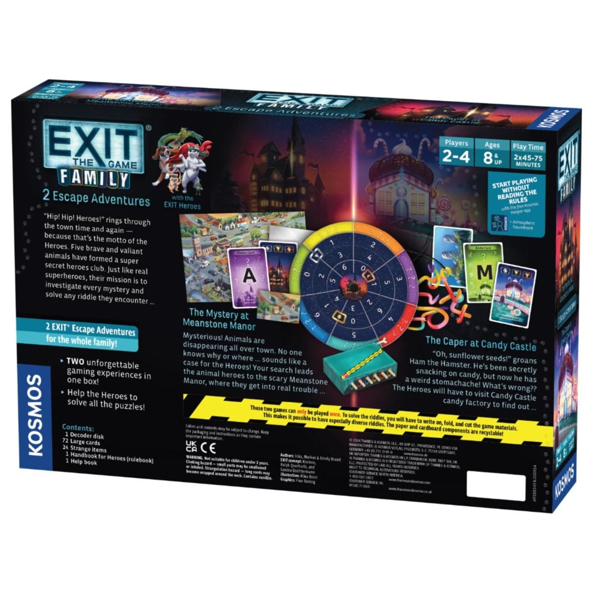Exit the Game Family Heroes - 2 Escape Adventures (2-in-1 Bundle)