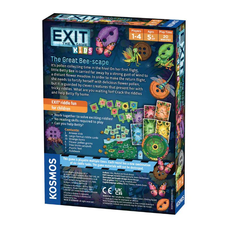 Exit The Game - Kids - The Great Bee-scape