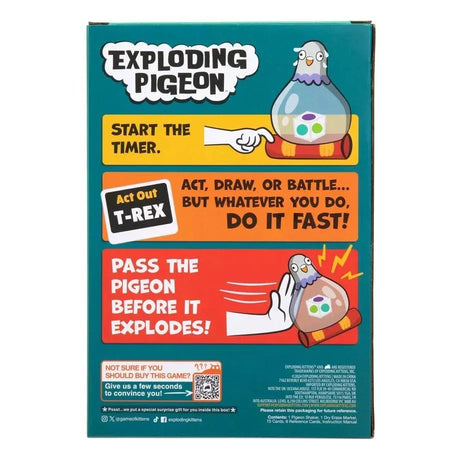 Exploding Pigeon (By Exploding Kittens)