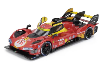 Bburago Ferrari Racing 1/24 2024 Ferrari 499P 2024 Le Mans Hypercar #50