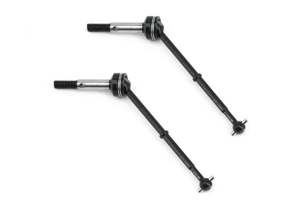 Fastrax Tamiya BBX BB - 01 Black Aluminium Universal Driveshaft (2pcs) - Hobbytech Toys