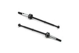 Fastrax Tamiya BBX BB - 01 Black Aluminium Universal Driveshaft (2pcs) - Hobbytech Toys