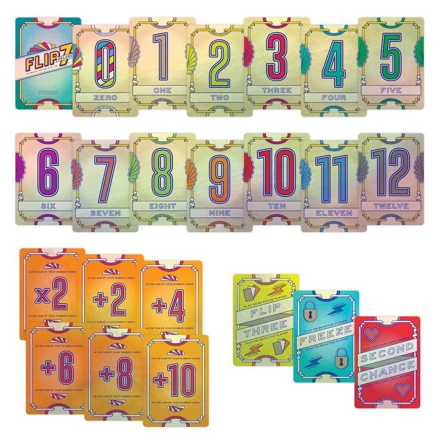 Flip 7 Deluxe Card Game
