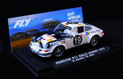 FLY 1/32 Porsche 911S Rally Safari 1971 Slot Car [A2053]** - Hobbytech Toys