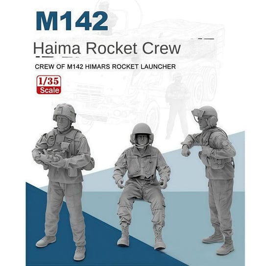 ForeArt 1/35 M142 HIMARS crew 3D-printed figure set 9002