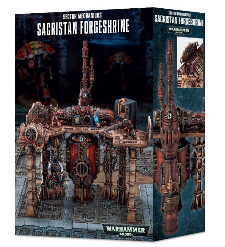 Warhammer 40,000 64-74 Sector Mechanicus Sacristan Forgeshrine - Hobbytech Toys
