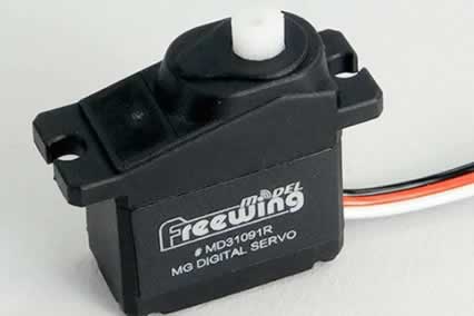 Freewing 9g Reverse Servo with 600mm (23") Lead [MD31091R - 600] - Hobbytech Toys