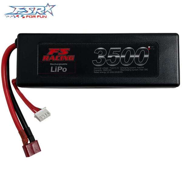 FS Racing 3500mah 3S Hardcase Lipo Battery - Deans
