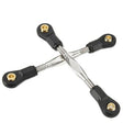 FS Racing 538537 Rear Upper Turnbuckle (2pcs) - Hobbytech Toys
