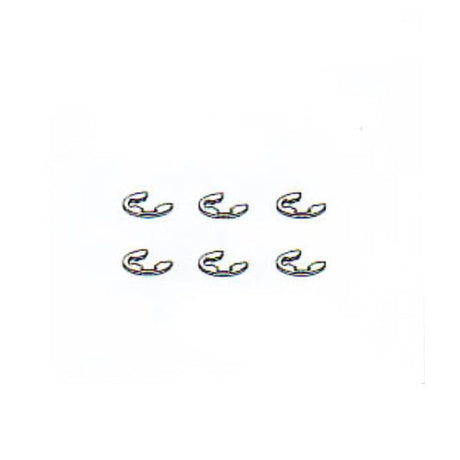 FS Racing 581004 E - Clips 2.5mm - Hobbytech Toys