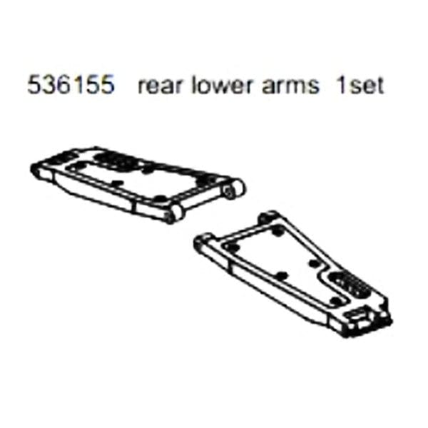 FS Racing Sniper Rear Lower Arms - 1 Pair [536155] - Hobbytech Toys