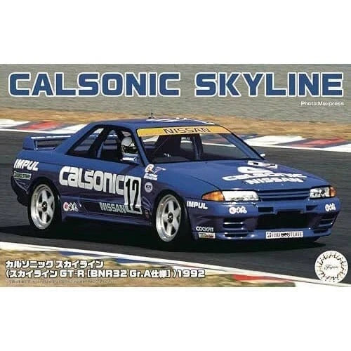 Fujimi 1/24 Calsonic Skyline (Skyline GT - R [BNR32 Gr.A] )1992 (ID - 296) Plastic Model Kit - Hobbytech Toys