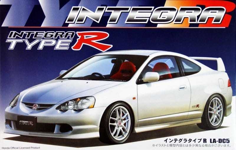Fujimi 1/24 Honda new Integra type R 01 (ID - 90) Plastic Model Kit - Hobbytech Toys