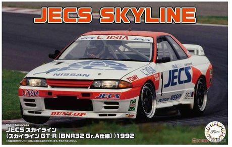 Fujimi 1/24 JECS Skyline (Skyline GT - R [BNR32 Gr.A]) 1992 (ID - 299) Plastic Model Kit - Hobbytech Toys