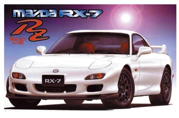 Fujimi 1/24 Mazda FD3S new RX - 7 Type RZ 2000 (ID - 93) Plastic Model Kit - Hobbytech Toys