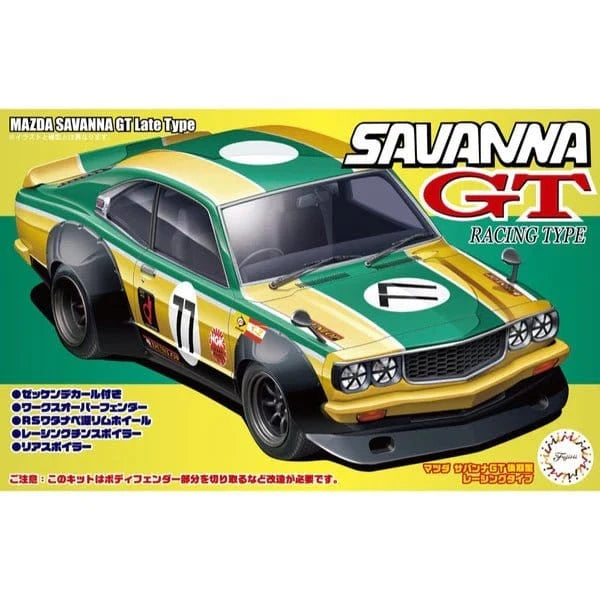 Fujimi 1/24 Mazda Savannah GT Late Racing Type (ID - 300) Plastic Model Kit - Hobbytech Toys